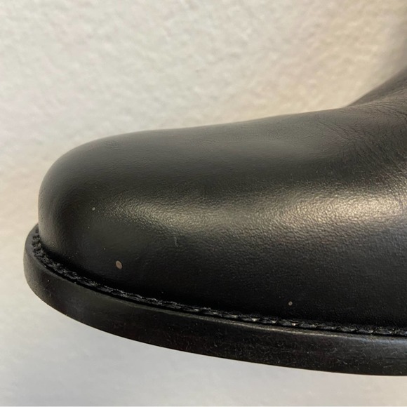 Madewell Black Knee-High Leather Boots - Picture 14 of 16